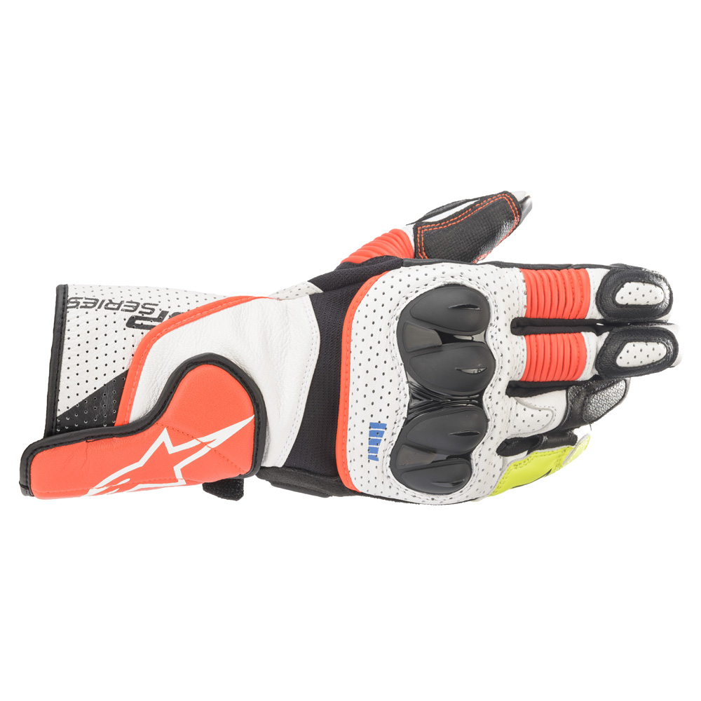 Alpinestars Alpinestars Sp-2 V3 Gloves White Red Fluo Black
